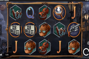 Sherlock's Casebook Slot Game Screenshot Image