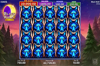 Black Wolf 2 Slot Game Screenshot Image