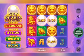 Sky Pearls Slot Game Screenshot Image