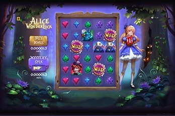 Alice WonderLuck Slot Game Screenshot Image