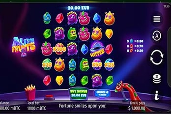 Alien Fruits 2 Slot Game Screenshot Image