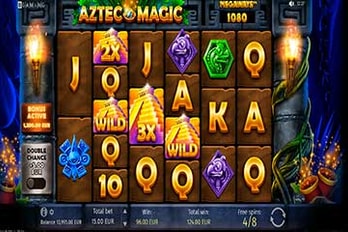 Aztec Magic Megaways Slot Game Screenshot Image