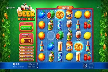 Beer Bonanza Slot Game Screenshot Image