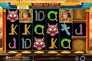 Book of Cats Slot Game Screenshot Image