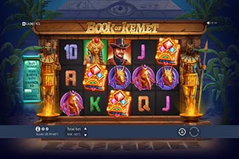 Book of Kemet Slot Game Screenshot Image