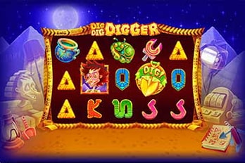 Dig Dig Digger Slot Game Screenshot Image