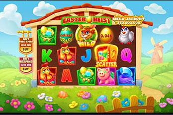 Easter Heist Slot Game Screenshot Image