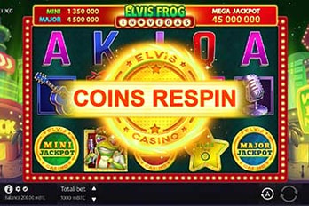 Elvis Frog In Vegas Slot Game Screenshot Image