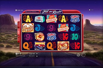 Hit The Route Slot Game Screenshot Image