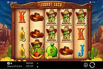 Johnny Cash Slot Game Screenshot Image