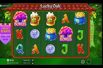 Lucky Oak Slot Game Screenshot Image