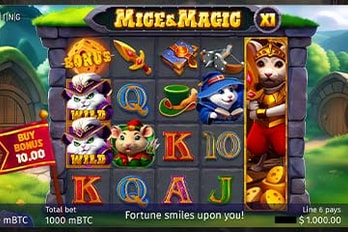 Mice and Magic Slot Game Screenshot Image