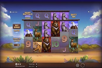 Savage Buffalo Spirit Slot Game Screenshot Image
