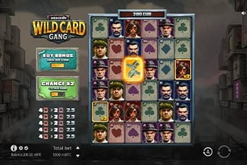 Wild Card Gang Slot Game Screenshot Image