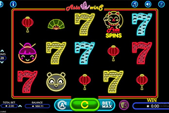 Asia Wins Slot Game Screenshot Image