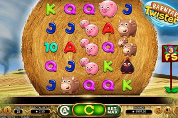 Barnyard Twister Slot Game Screenshot Game