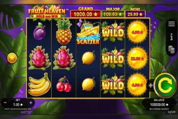 Fruit Heaven: Hold and Win Slot Game Screenshot Image
