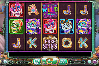 Sugar Skulls Slot Game Screenshot Game