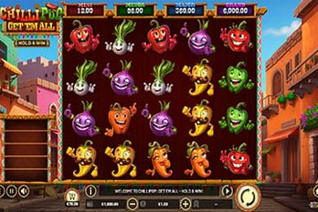 Chilli Pop: Get Em All Slot Game Screenshot Image