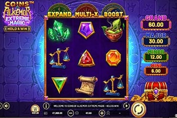 Coins of Alkemor Extreme Magic Slot Game Screenshot Image