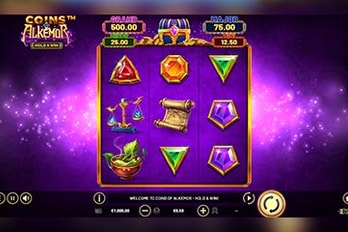Coins of Alkemor Slot Game Screenshot Image