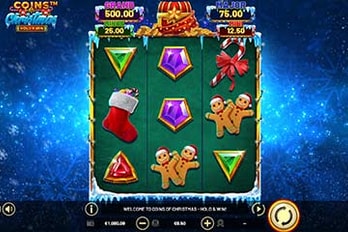 Betsoft Coins of Christmas Slot Game Screenshot Image