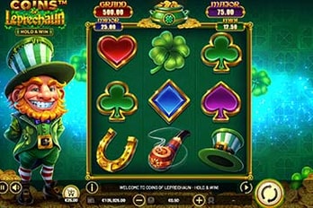 Coins of Leprechaun Slot Game Screenshot Image