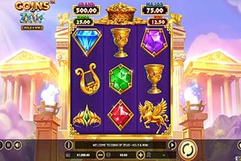 Coins Of Zeus - Hold and Win Slot Game Screenshot Image