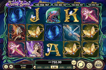 Faerie Spells Slot Game Screenshot Image