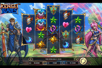 Betsoft Kensei Blades Slot Game Screenshot Image