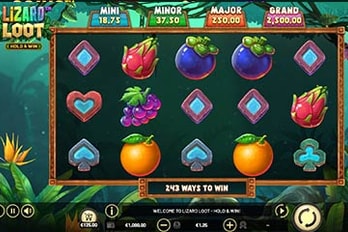 Lizard Loot Slot Game Screenshot Image