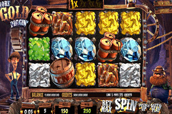 More Gold Diggin Slot Game Screenshot Image