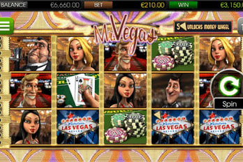 Mr. Vegas Slot Game Screenshot Image