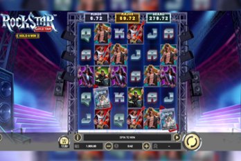 Rockstar: World Tour - Hold & Win Slot Game Screenshot Image