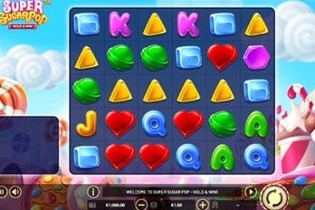 Super Sugar Pop Slot Game Screenshot Image