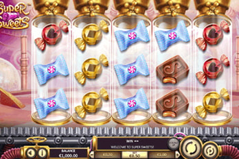 Super Sweets Slot Game Screenshot Image