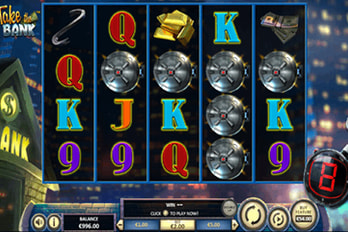 Take The Bank Slot Game Screenshot Image
