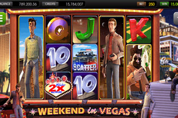 Weekend in Vegas Slot Game Screenshot Image