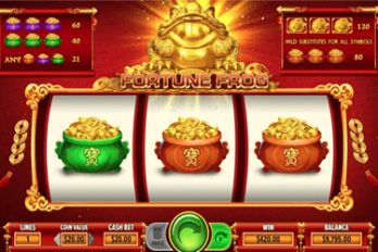 Fortune Frog Slot Game Screenshot Image
