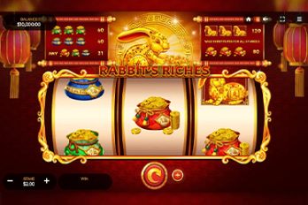 Rabbit's Riches Slot Game Screenshot Image