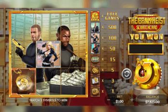 The Bank Heist: Scratch Card Scratch Game Screenshot Image