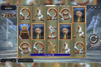 Wrath of Zeus Slot Game Screenshot Image