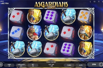 Asgardians Dice Slot Game Screenshot Image