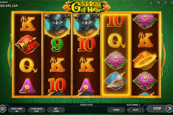 Goddess of War Slot Game Screenshot Image