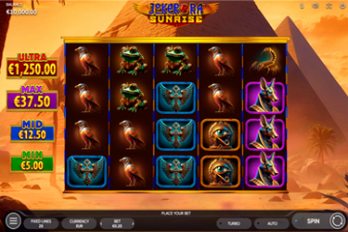 Joker Ra: Sunrise Slot Game Screenshot Image