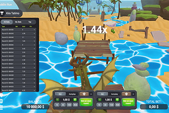 Evoplay Goblin Run Crash Game Screenshot Image