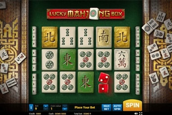Lucky Mahjong Box Slot Game Screenshot Image