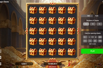 Magic Chests Scratch Game Screenshot Image