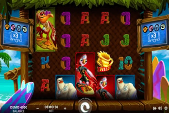 Surf Zone Slot Game Screenshot Image