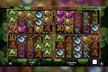 Clover Goes Wild Slot Game Screenshot Image